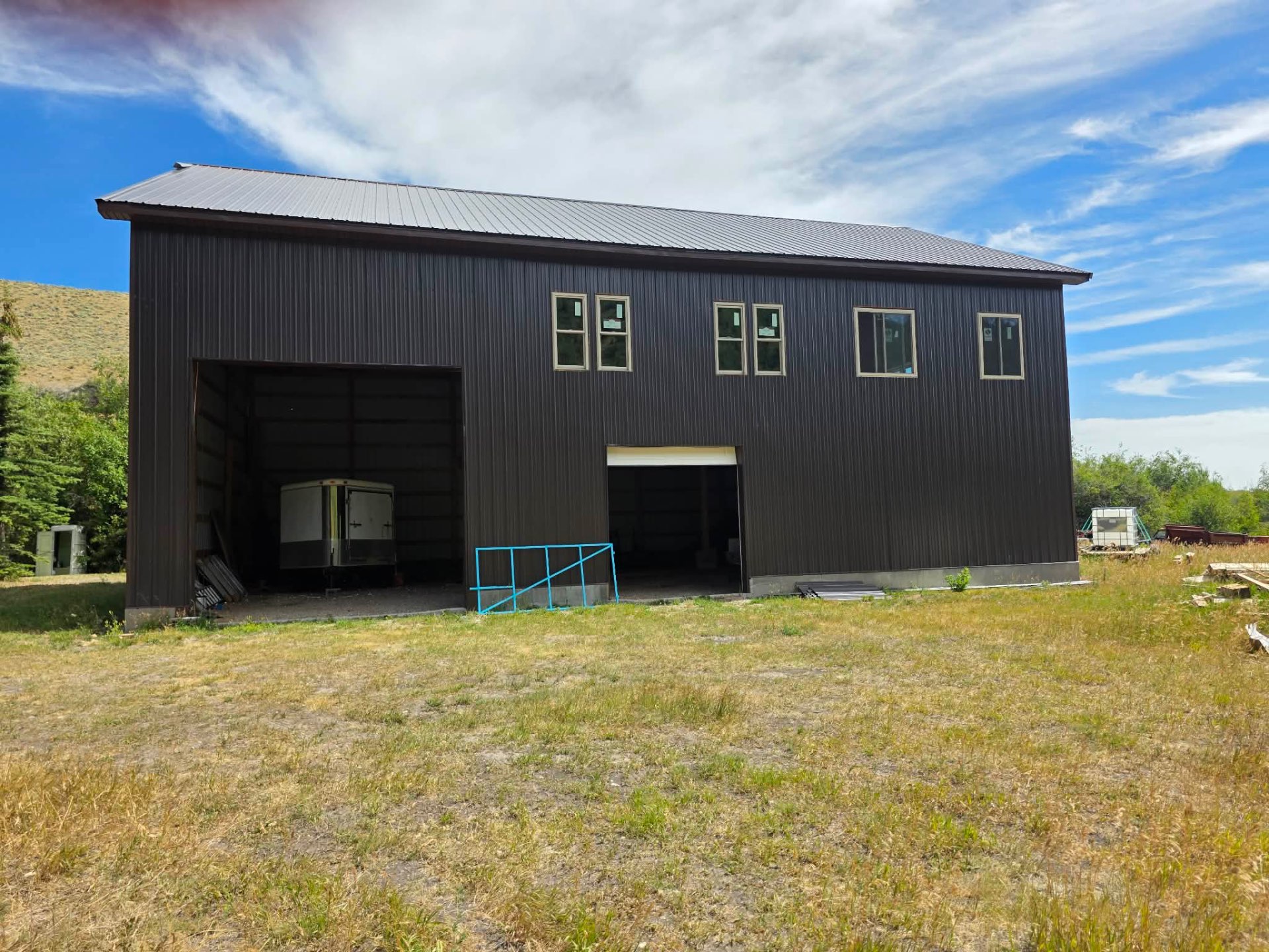 Two-Story Equipment Barn