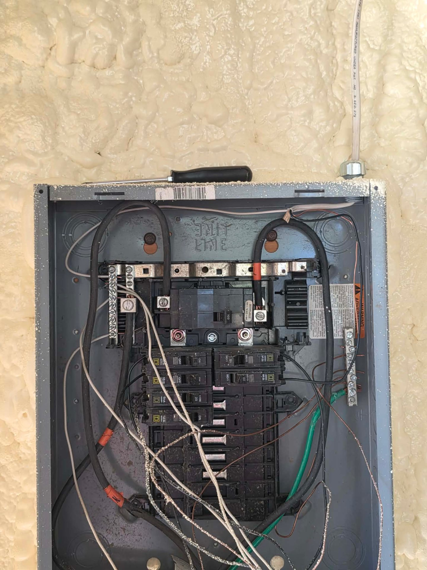 Sub-panel install & wiring